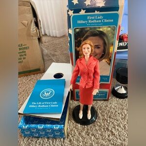 First Lady Hillary Rodham Clinton talking action figure